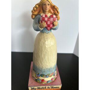 Jim Shore Heartwood Creek "My Heart Is Yours" Figurine Decor 9" Tall 4007240